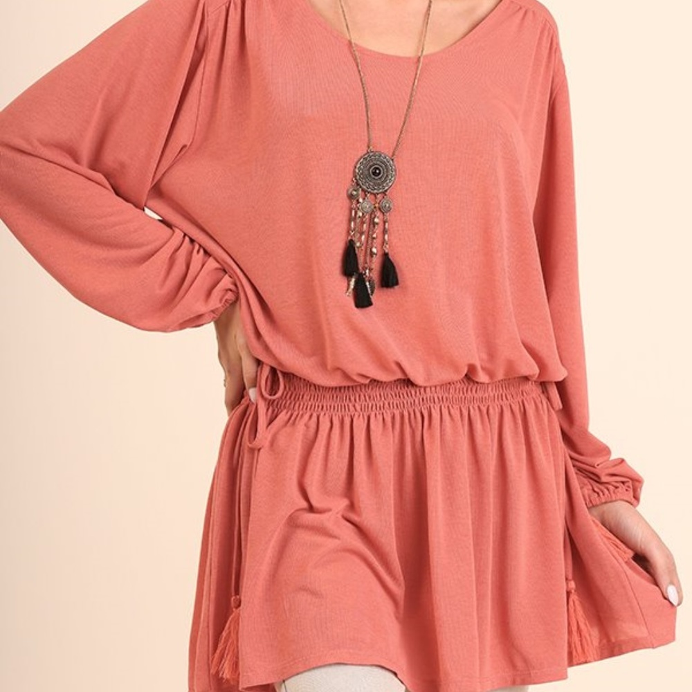 UMGEE Relaxed fit long sleeve tunic